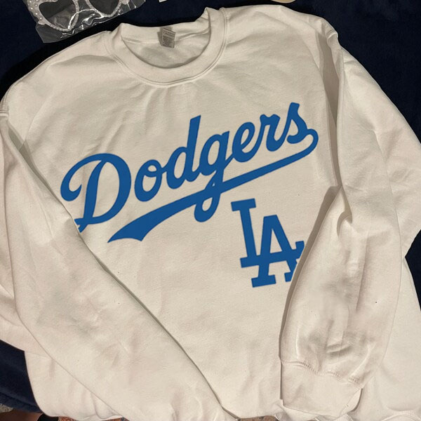 Dodgers Baseball T-Shirt/Sweatshirt photo review