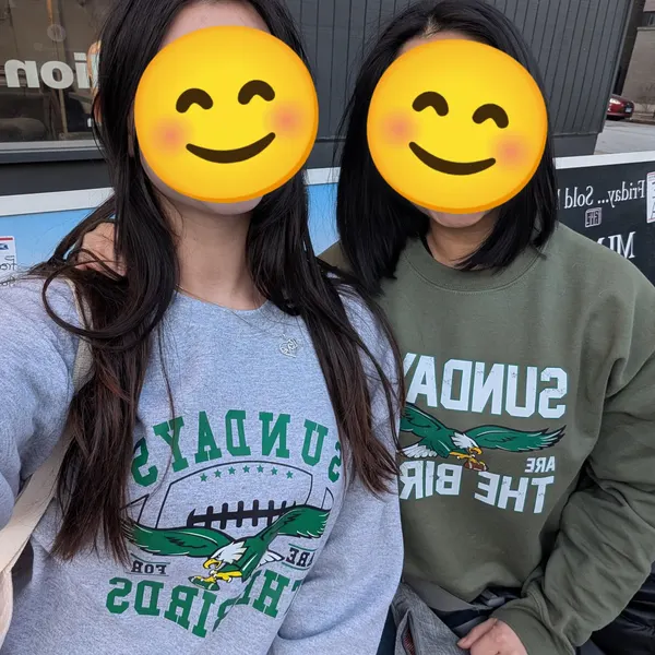 Philadelphia Football Sweatshirt photo review