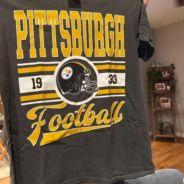 Pittsburgh Football Comfort Colors T-Shirt/Sweatshirt photo review
