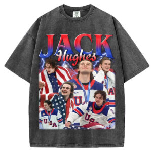 Jack Hughes Usa Gold Hockey T-Shirt/Sweatshirt