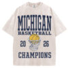 Michigan Basketball 2026 Champions T-Shirt/Sweatshirt