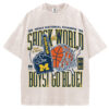 Vintage Shock the World Boys Go Blue T-Shirt/Sweatshirt