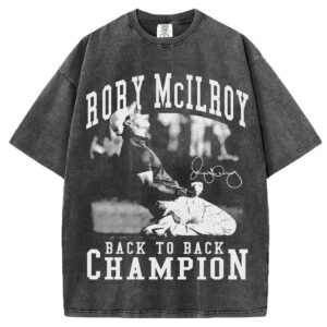 Rory McIlroy Vintage Back to Back Master Champion T-shirt/Sweatshirt