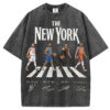 New York Basketball Walking Road Signatures T-shirt/Sweatshirt