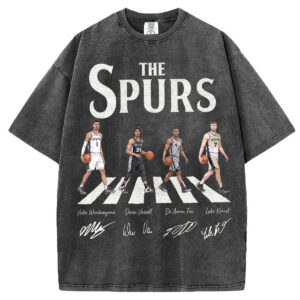 San Antonio Basketball Walking Road Signatures T-shirt/Sweatshirt
