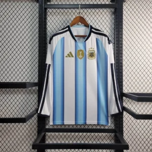 2026 Long Sleeve Argentina National Team Home Replica Jersey