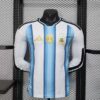 2026 Long Sleeve Player Version Argentina Home Soccer Jersey
