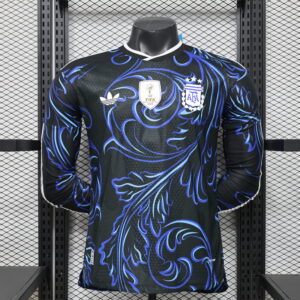 2026 Long Sleeve Player Version Argentina Away Soccer Jersey
